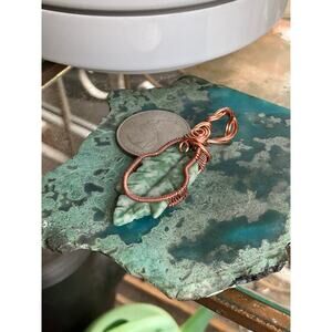Tree Agate Wire Wrap Pendant, WireWeavedUniques